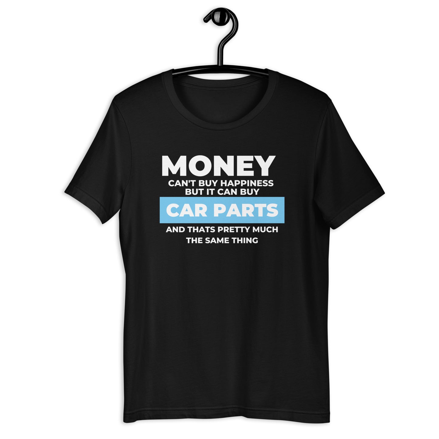 MONEY CAN'T BUY HAPPINESS TEE - BLACK