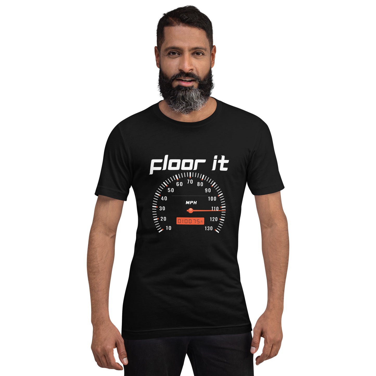 FLOOR IT TEE - BLACK