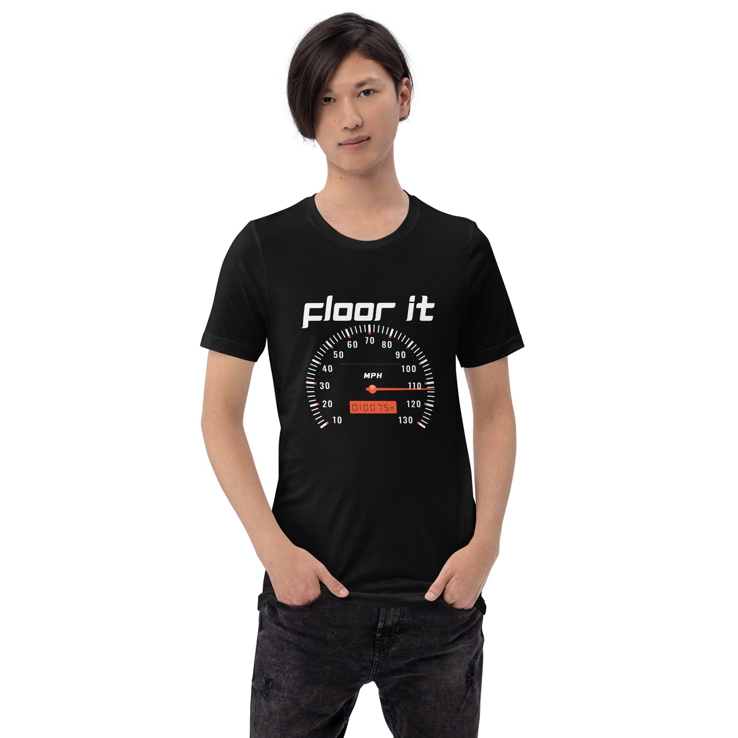 FLOOR IT TEE - BLACK