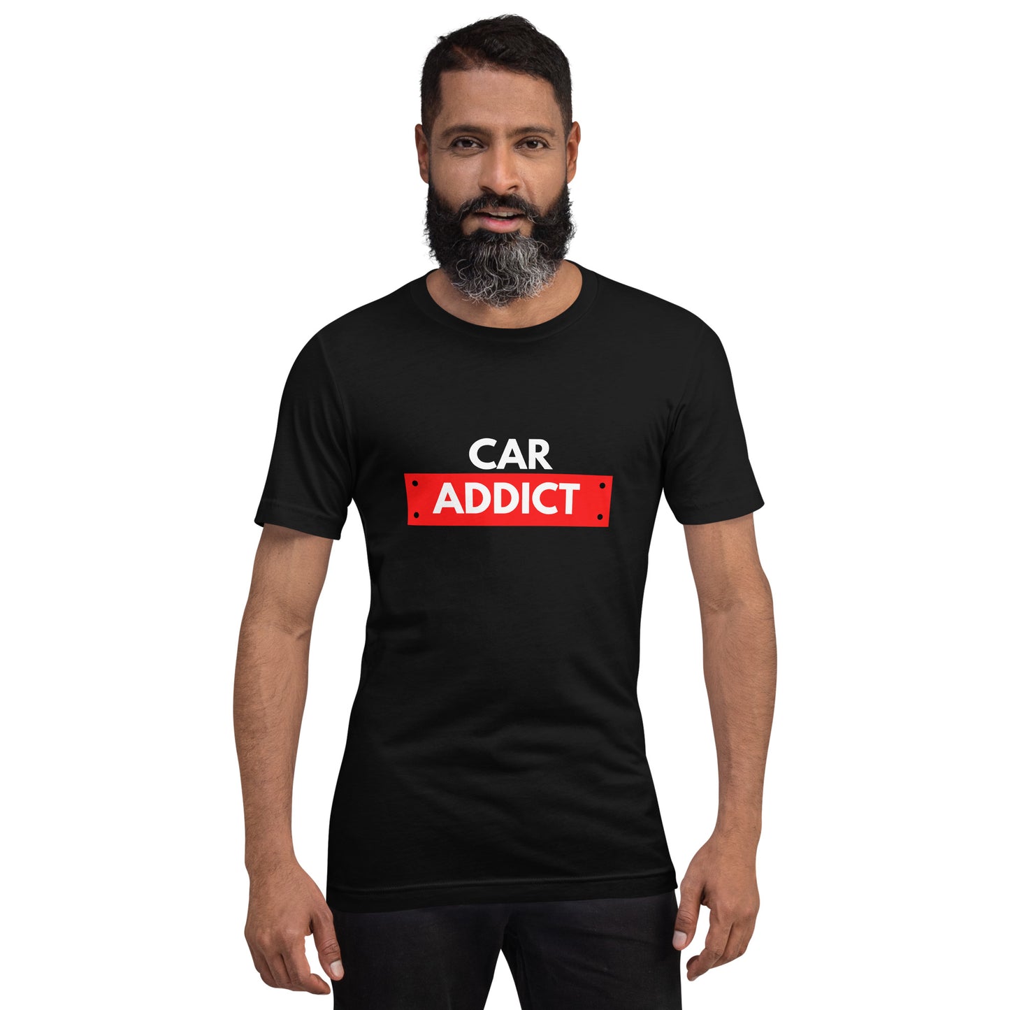 CAR ADDICT TEE - BLACK
