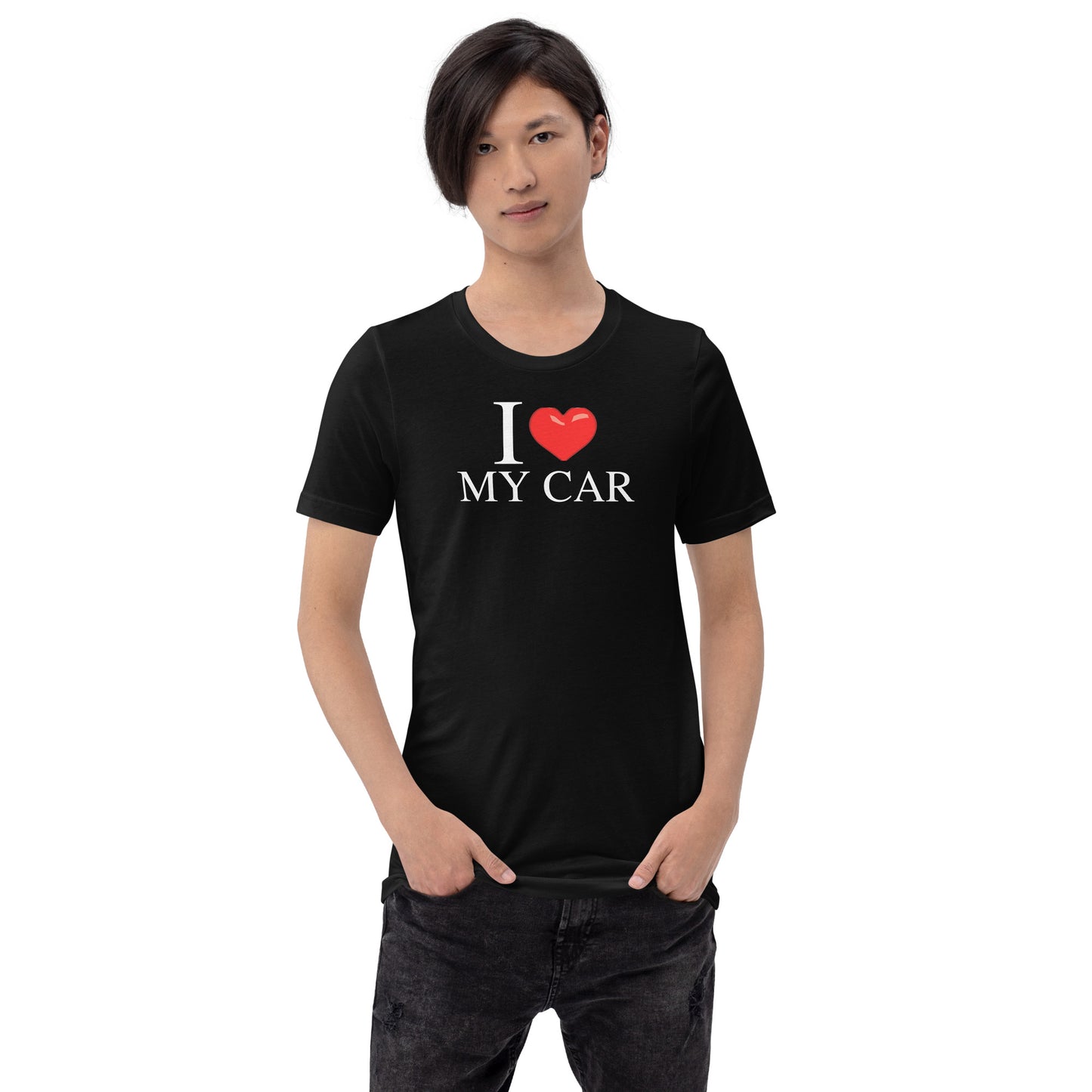 I LOVE ❤️ MY CAR TEE - BLACK