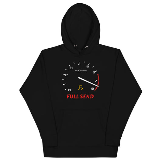 FULL SEND HOODIE - BLACK