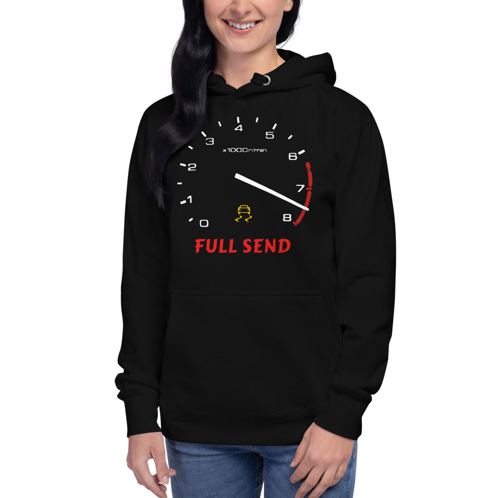 FULL SEND HOODIE - BLACK