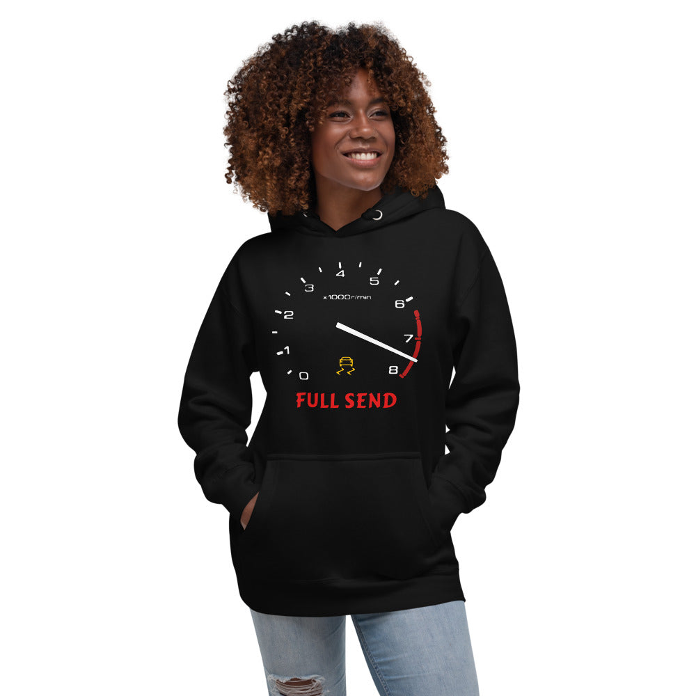 FULL SEND HOODIE - BLACK
