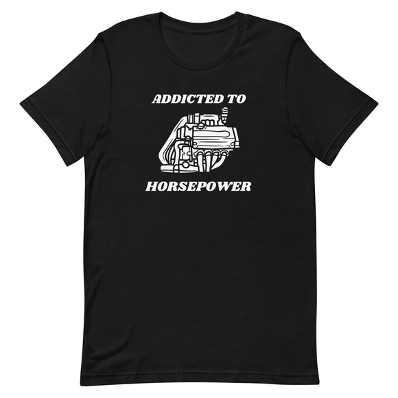 ADDICTED TO HORSEPOWER - BLACK