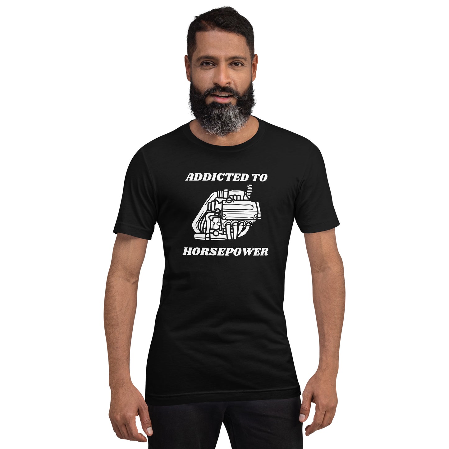 ADDICTED TO HORSEPOWER - BLACK
