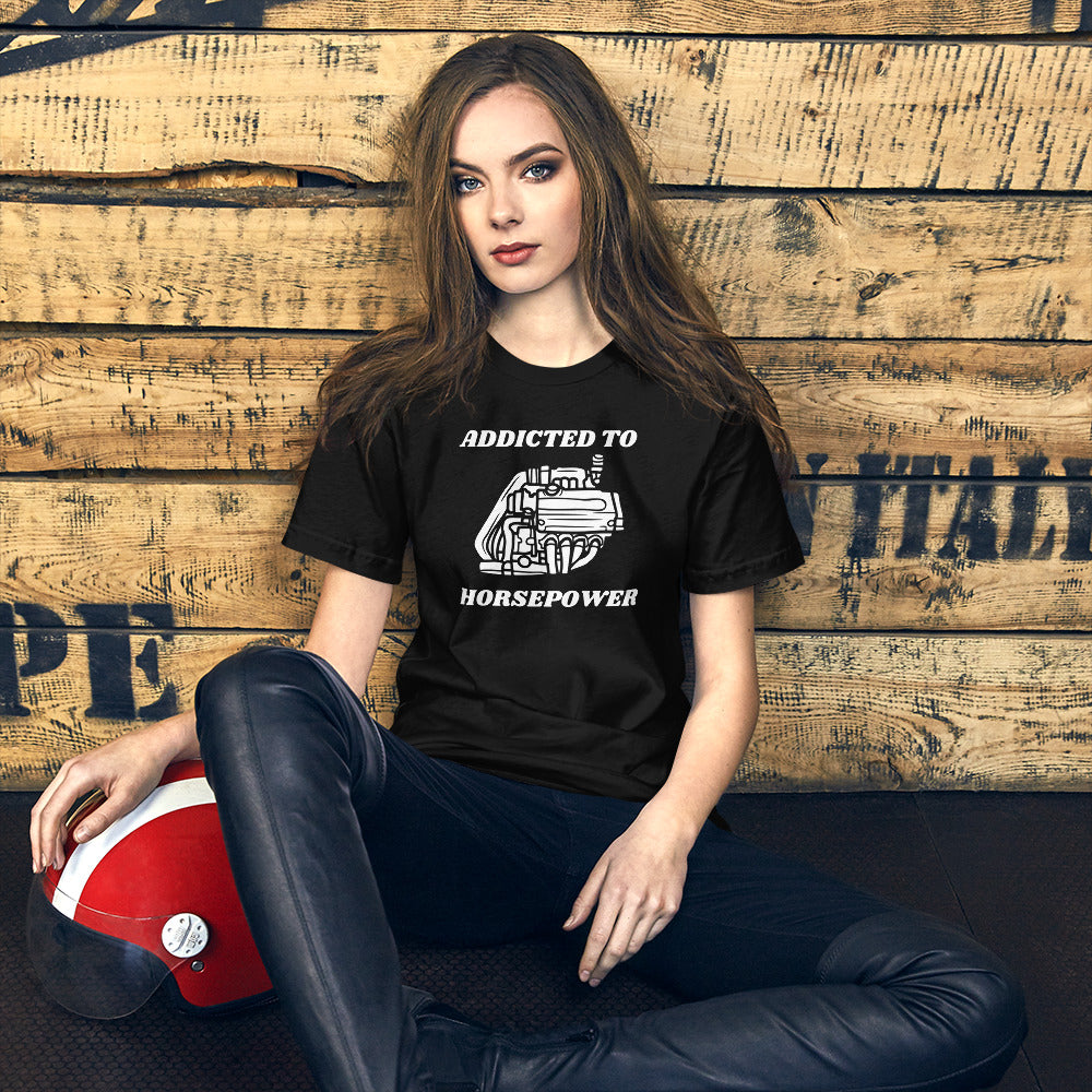 ADDICTED TO HORSEPOWER - BLACK