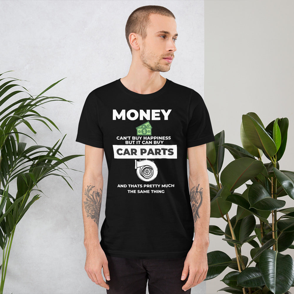 MONEY CAN'T BUY HAPPINESS TEE - BLACK