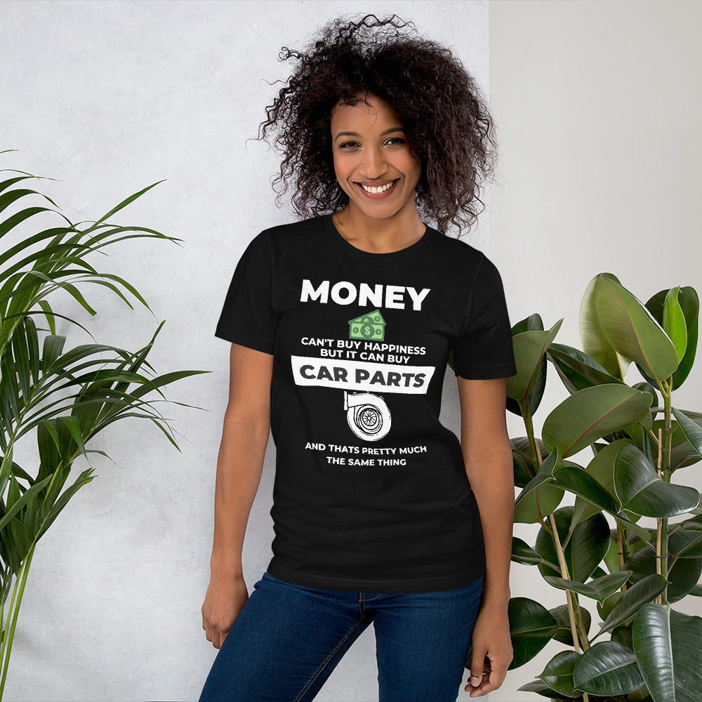 MONEY CAN'T BUY HAPPINESS TEE - BLACK