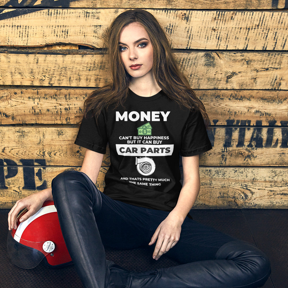 MONEY CAN'T BUY HAPPINESS TEE - BLACK