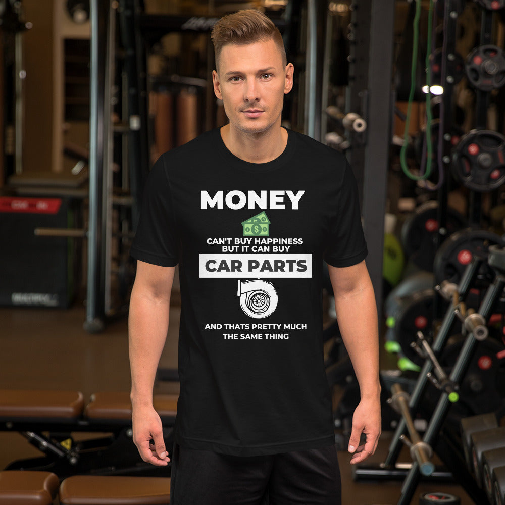 MONEY CAN'T BUY HAPPINESS TEE - BLACK