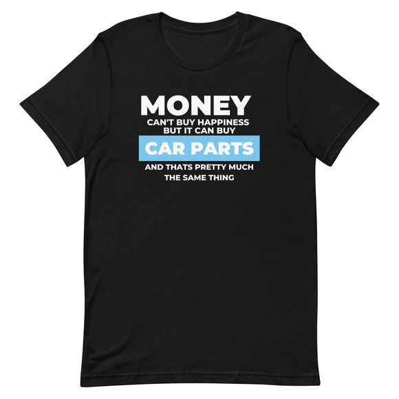 MONEY CAN'T BUY HAPPINESS TEE - BLACK