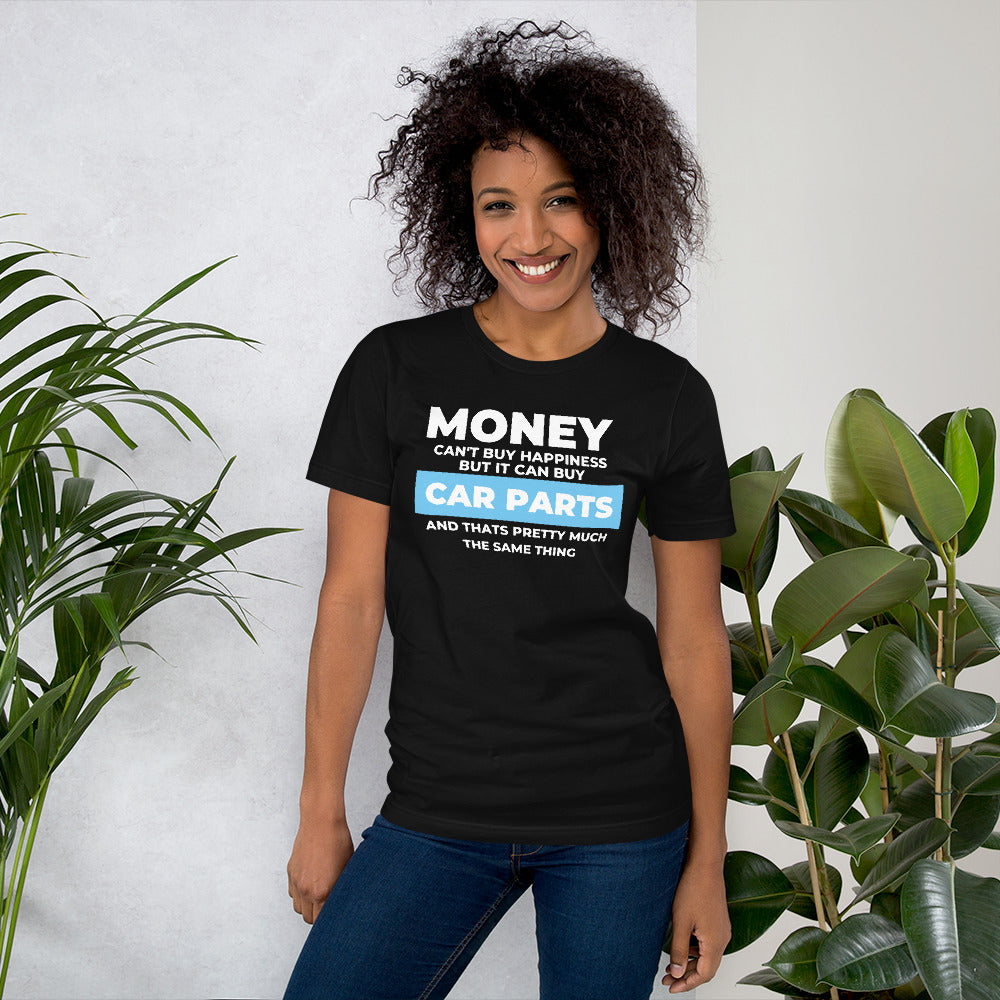 MONEY CAN'T BUY HAPPINESS TEE - BLACK