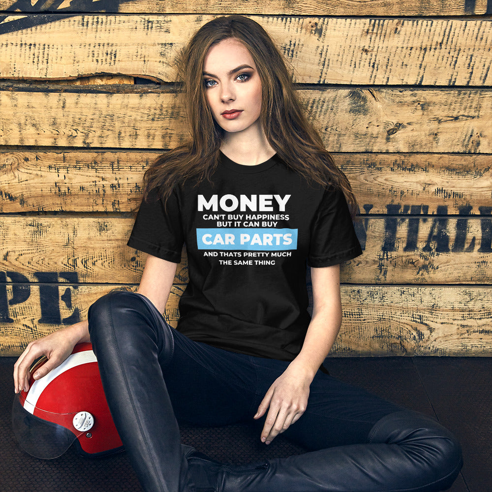 MONEY CAN'T BUY HAPPINESS TEE - BLACK