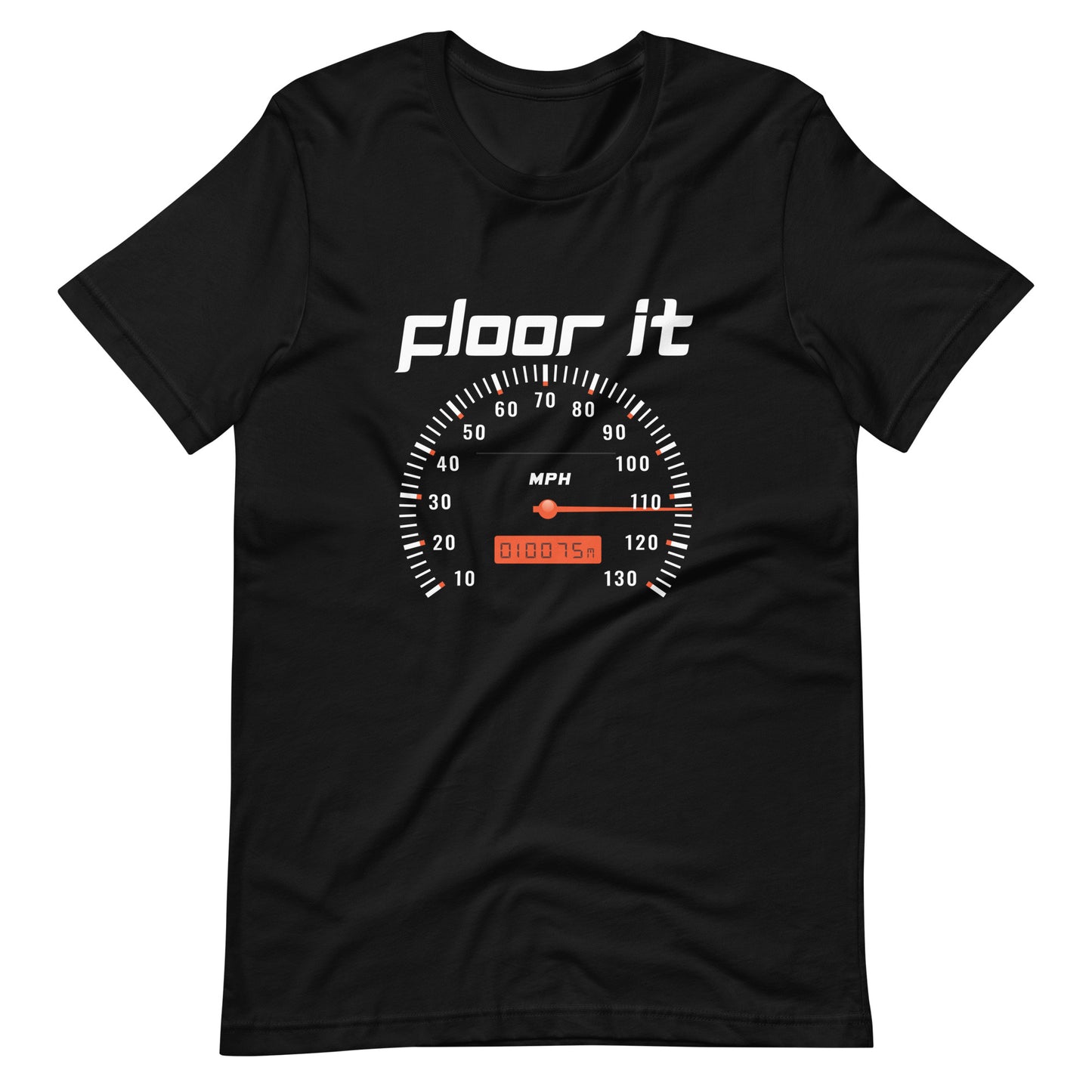 FLOOR IT TEE - BLACK