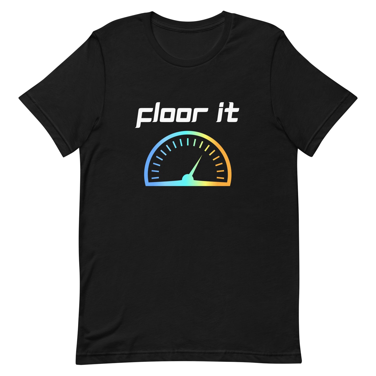 FLOOR IT TEE - BLACK