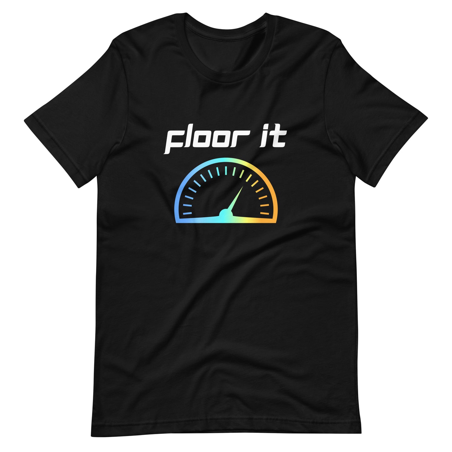 FLOOR IT TEE - BLACK