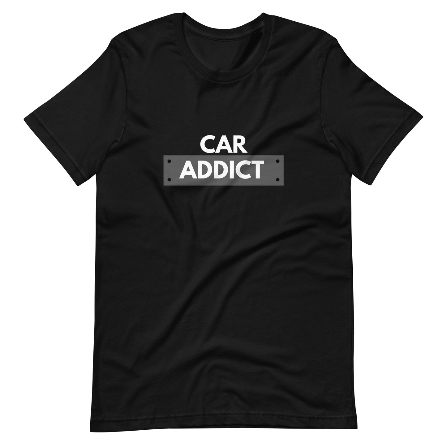 CAR ADDICT TEE - BLACK