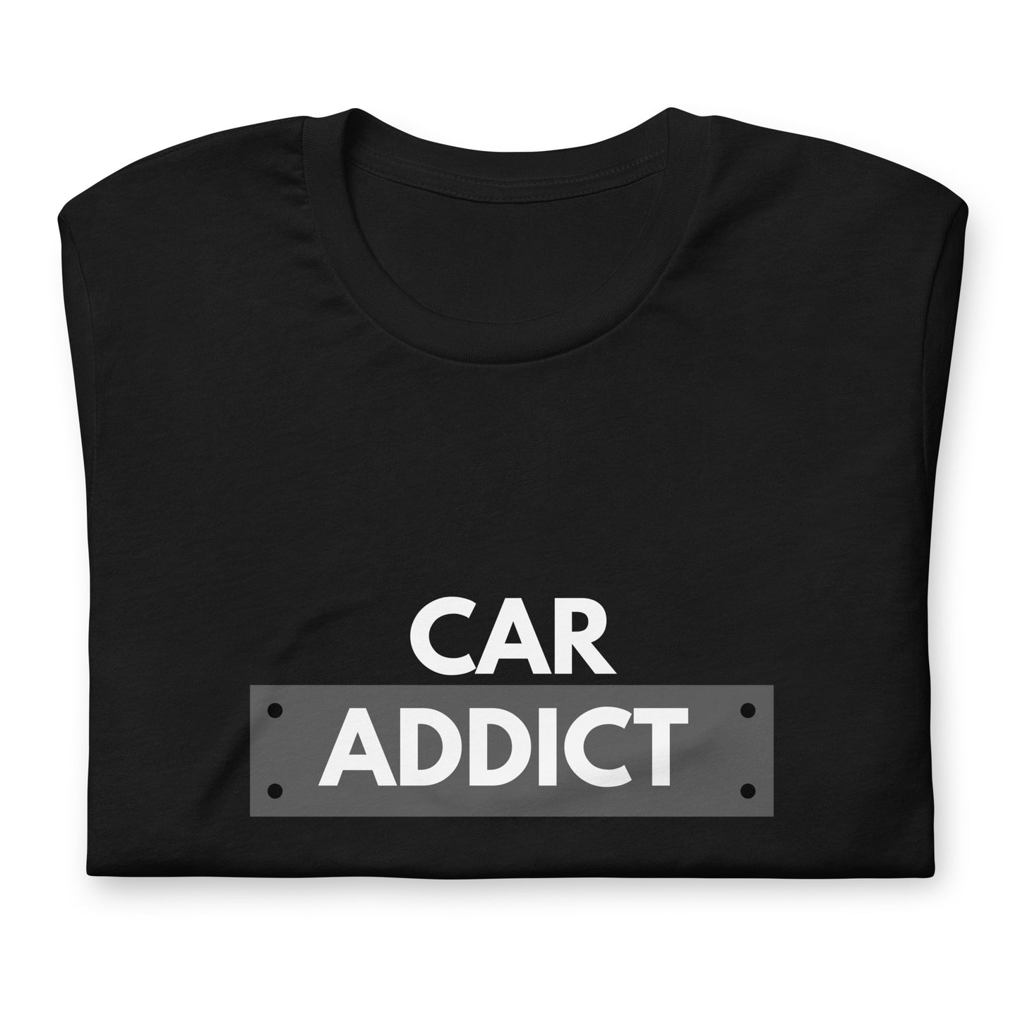 CAR ADDICT TEE - BLACK