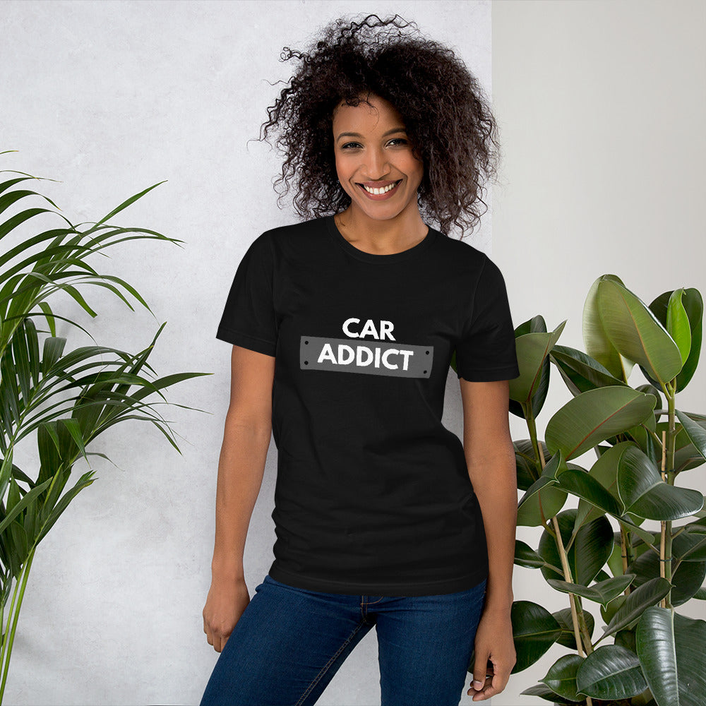 CAR ADDICT TEE - BLACK