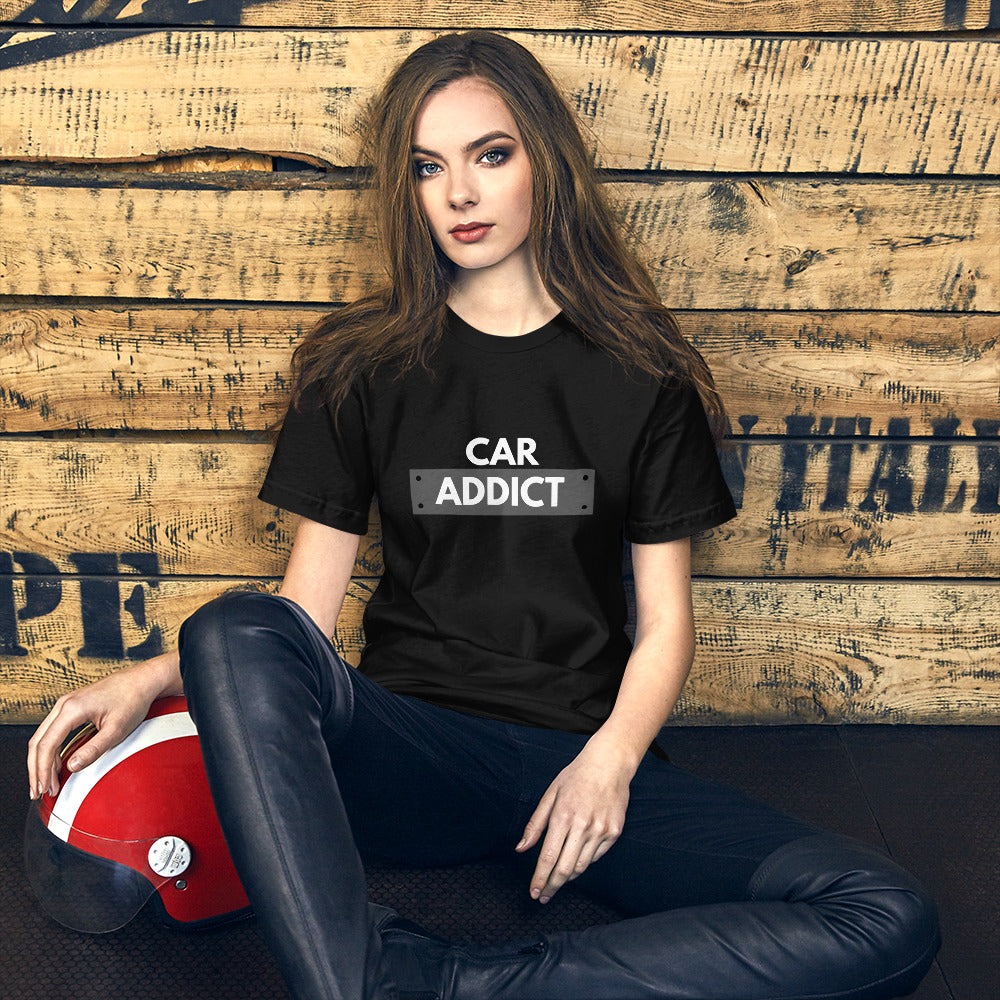 CAR ADDICT TEE - BLACK