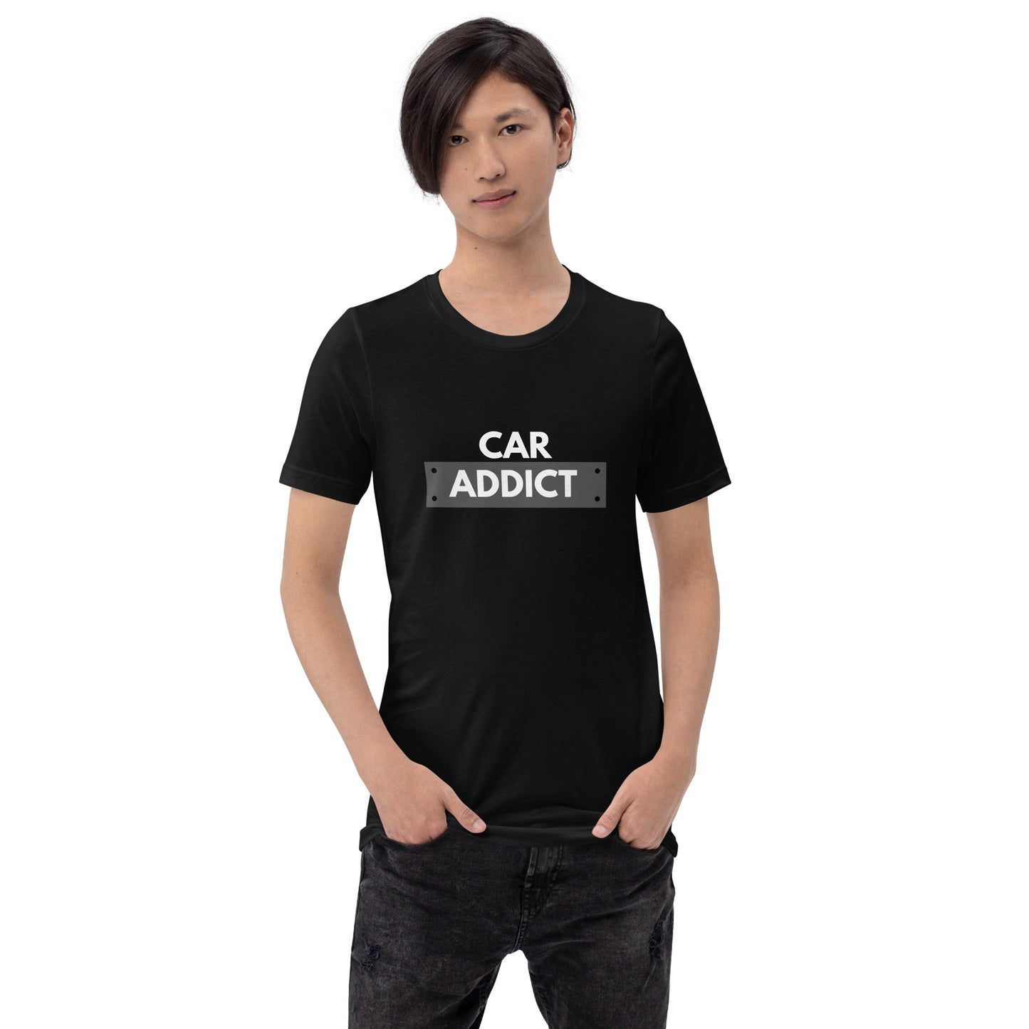 CAR ADDICT TEE - BLACK