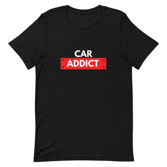 CAR ADDICT TEE - BLACK