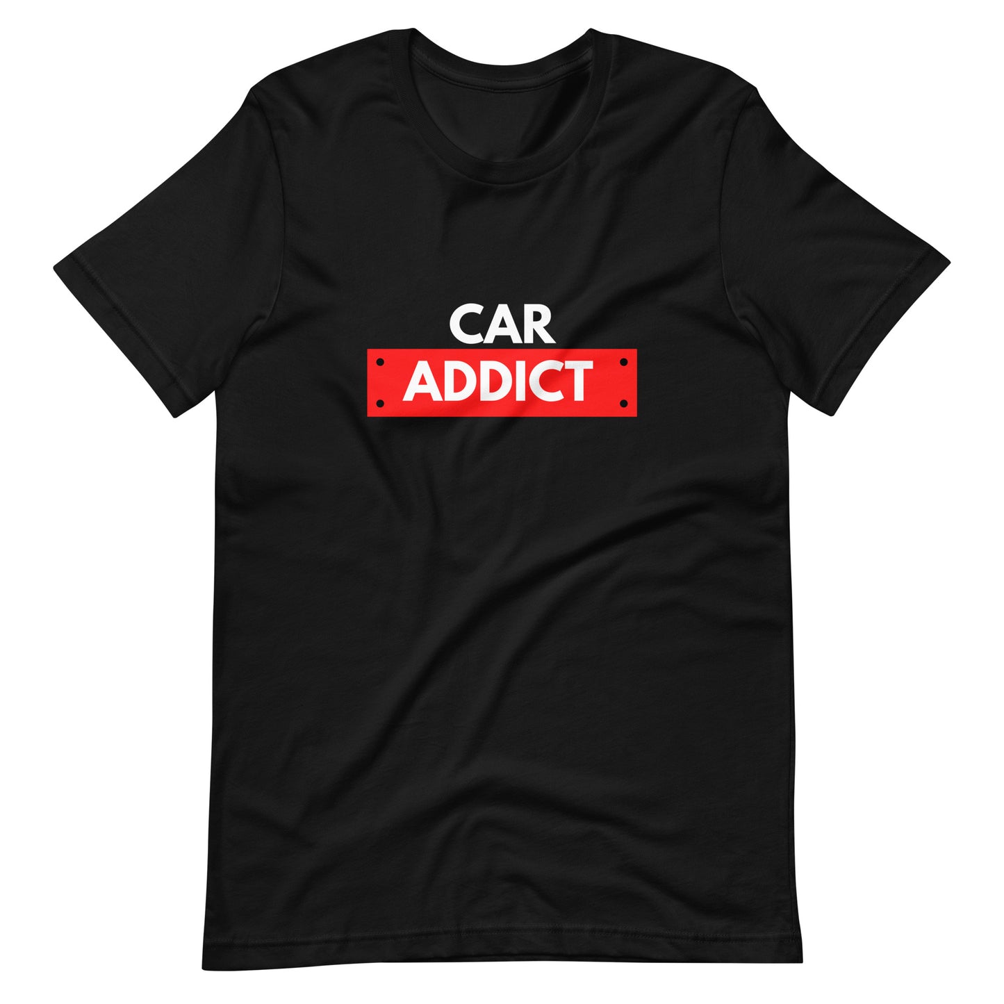 CAR ADDICT TEE - BLACK