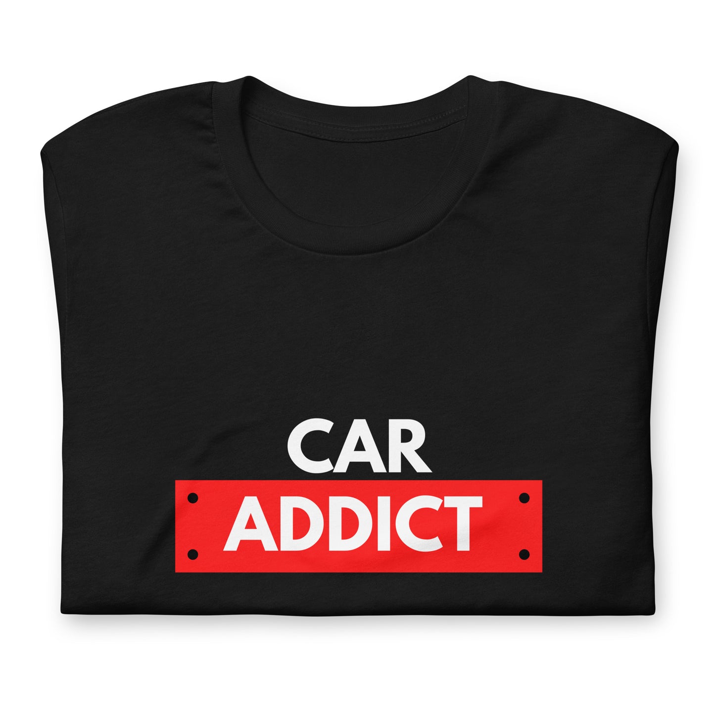 CAR ADDICT TEE - BLACK