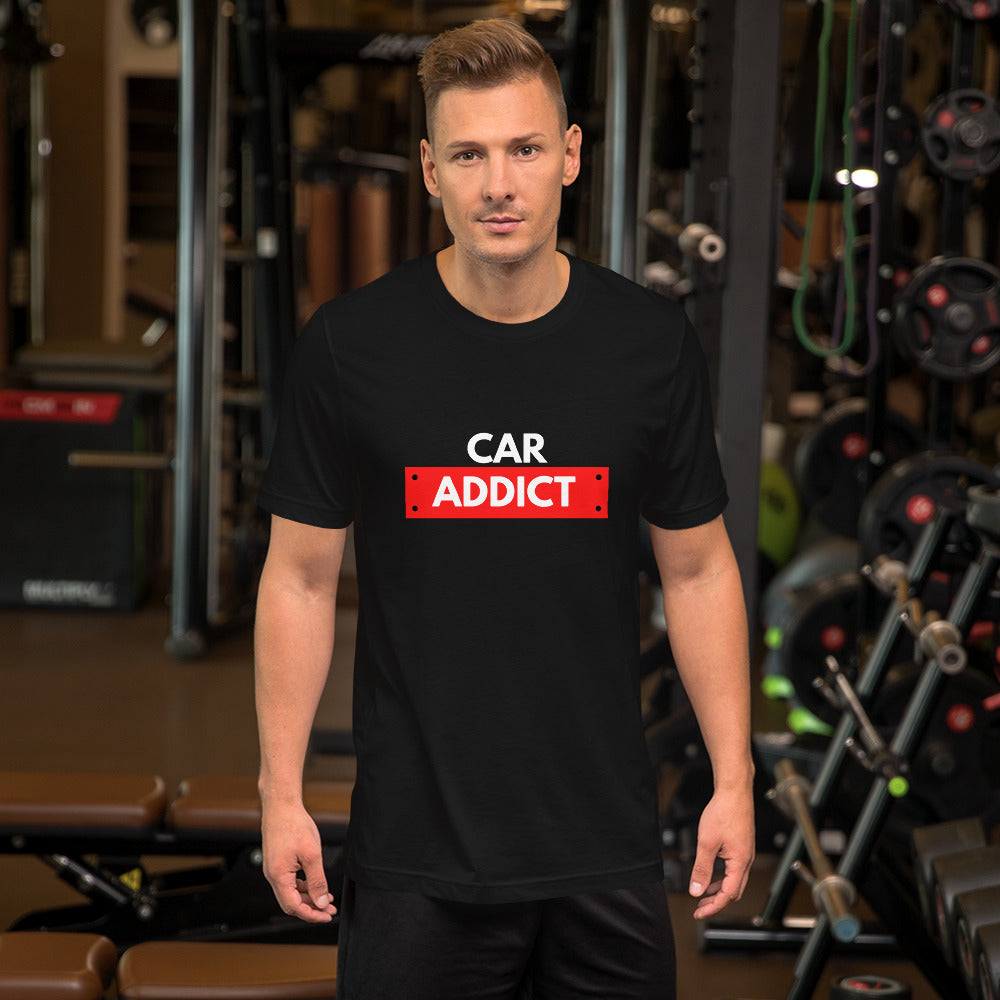 CAR ADDICT TEE - BLACK