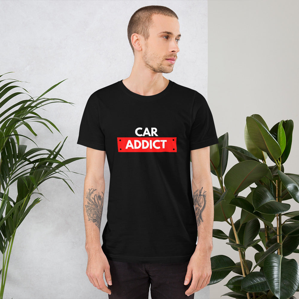 CAR ADDICT TEE - BLACK