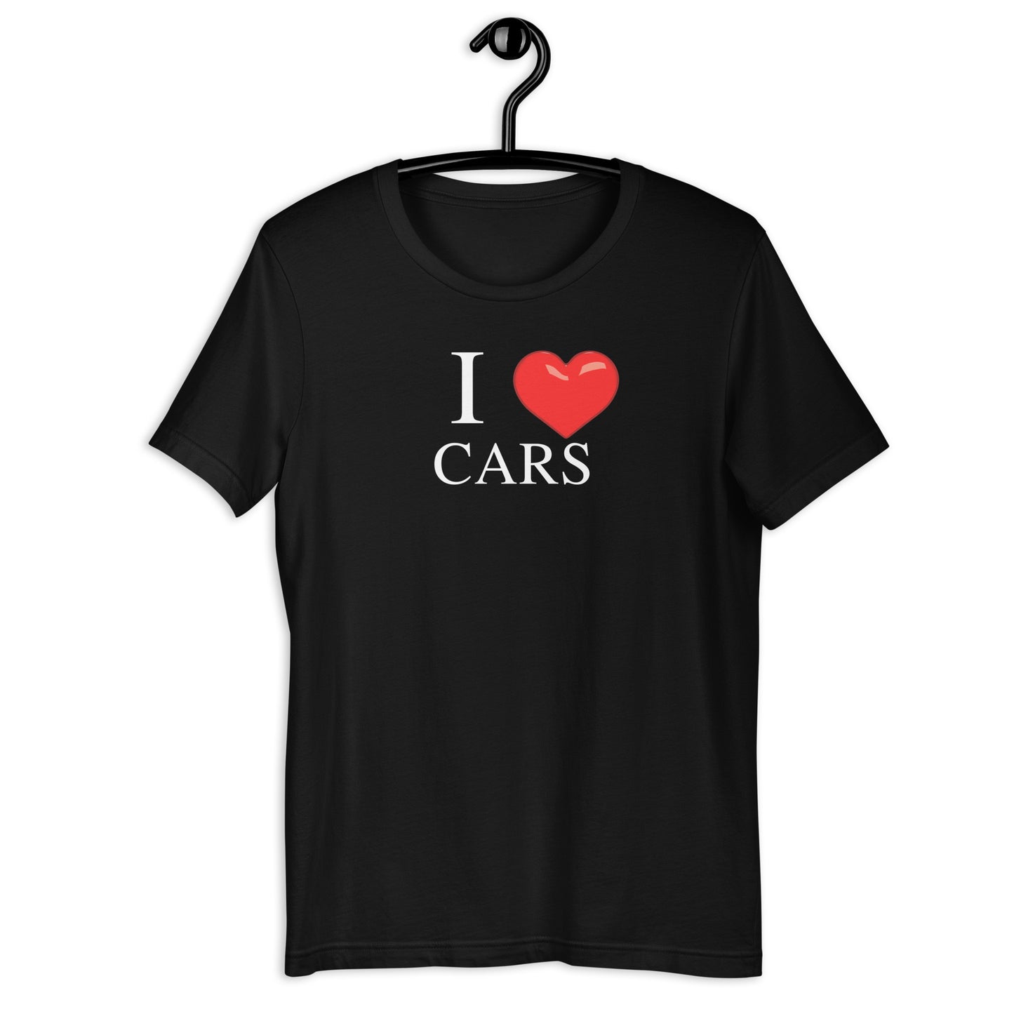 I LOVE ❤️ CARS TEE - BLACK
