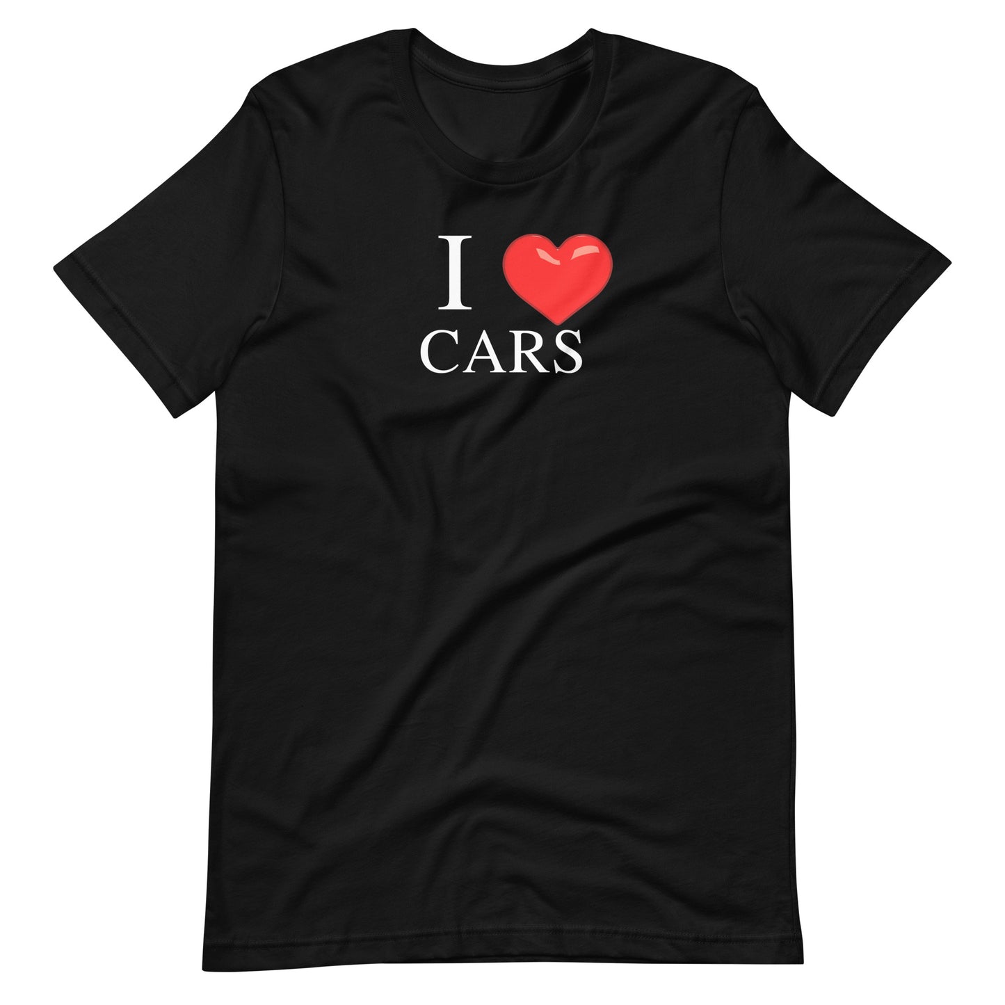 I LOVE ❤️ CARS TEE - BLACK