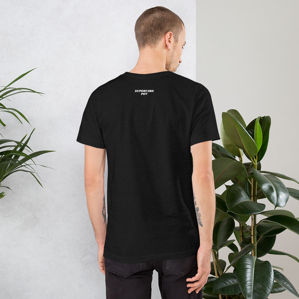 FUNNY ROAD SIGN TEE - BLACK