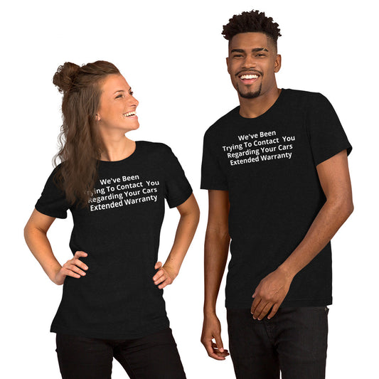 EXTENDED WARRANTY TEE - BLACK