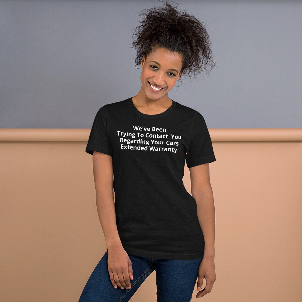 EXTENDED WARRANTY TEE - BLACK