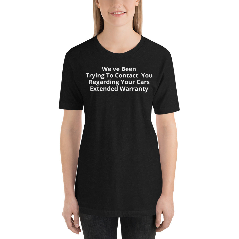 EXTENDED WARRANTY TEE - BLACK
