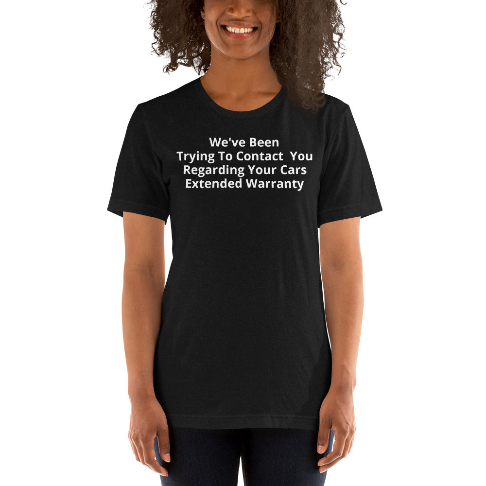 EXTENDED WARRANTY TEE - BLACK
