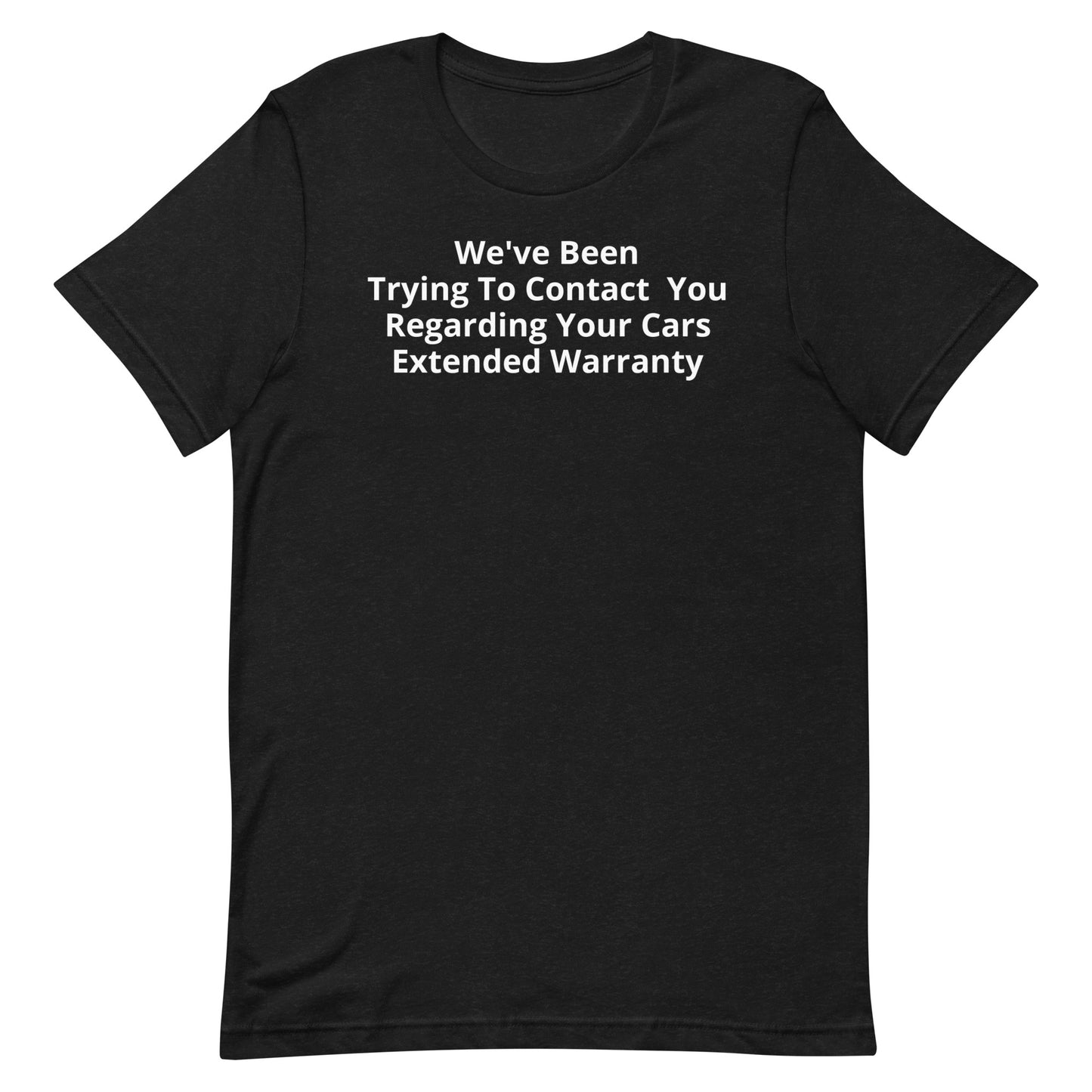 EXTENDED WARRANTY TEE - BLACK