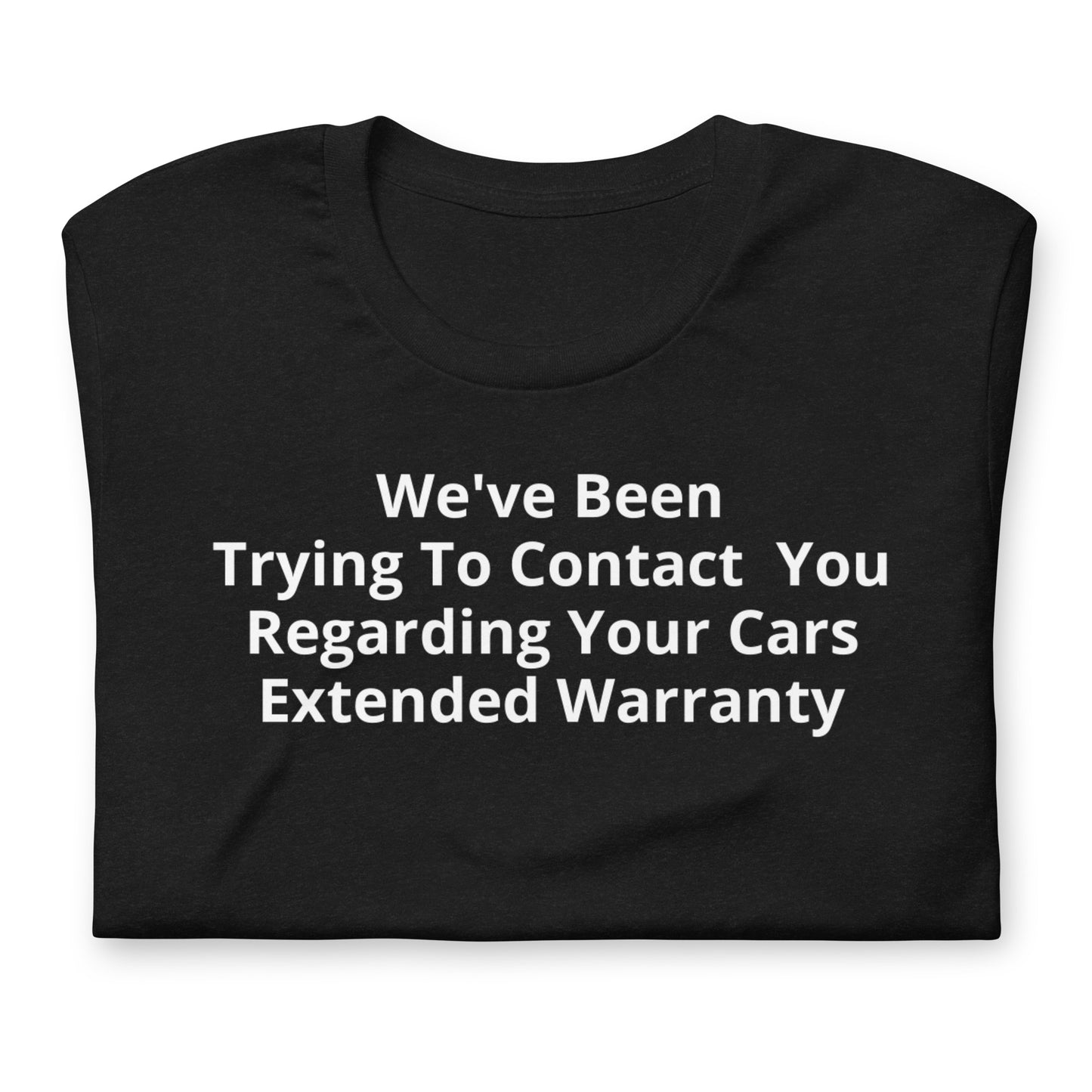 EXTENDED WARRANTY TEE - BLACK