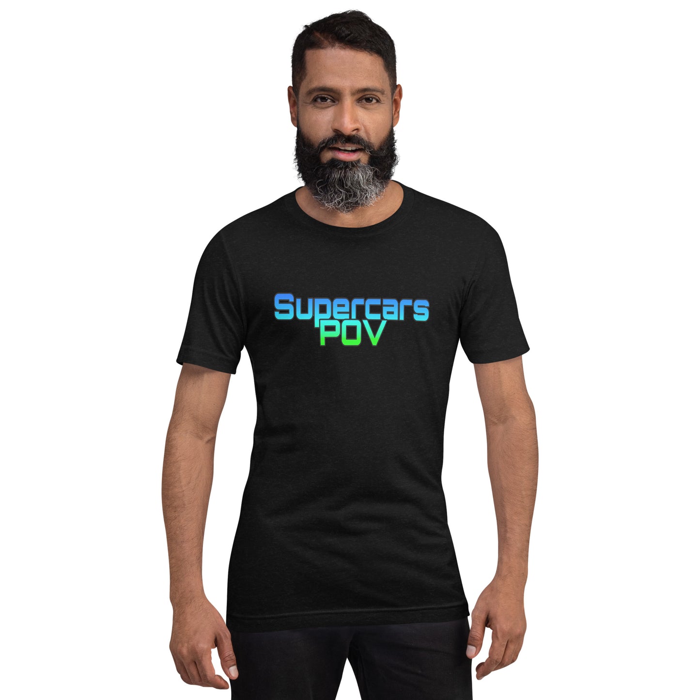 SUPERCARSPOV TEE - BLACK- LIGHT BLUE - NAVY - WHITE