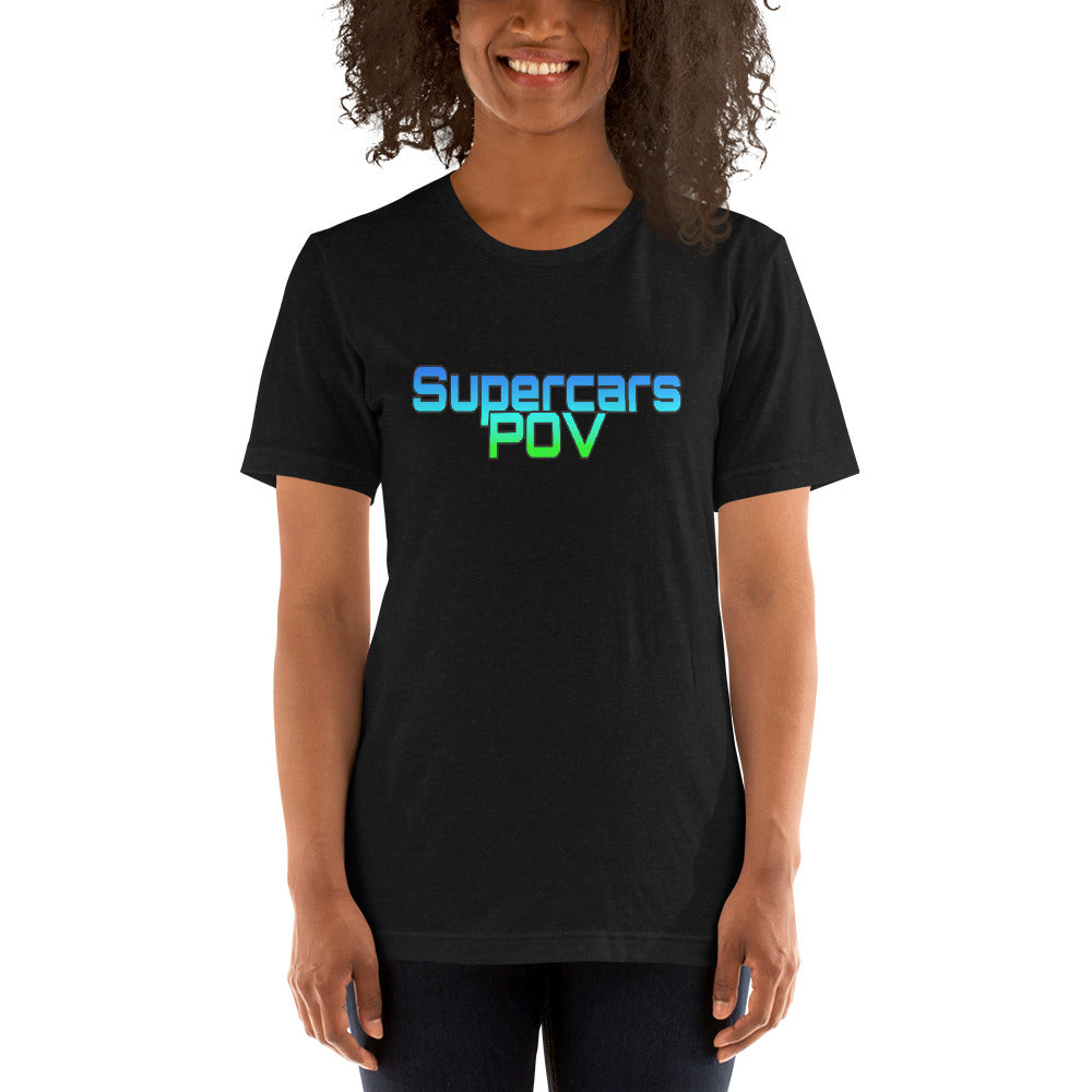 SUPERCARSPOV TEE - BLACK- LIGHT BLUE - NAVY - WHITE
