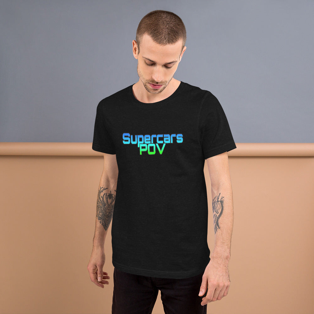 SUPERCARSPOV TEE - BLACK- LIGHT BLUE - NAVY - WHITE