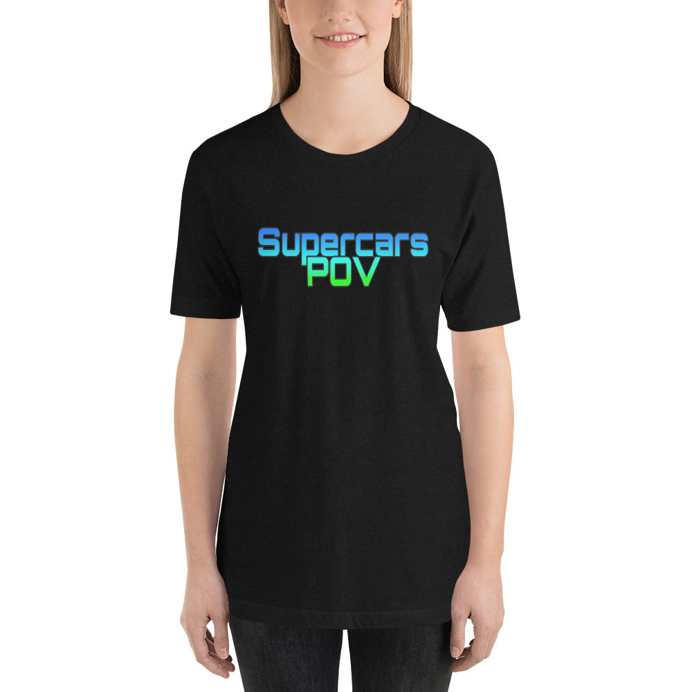 SUPERCARSPOV TEE - BLACK- LIGHT BLUE - NAVY - WHITE