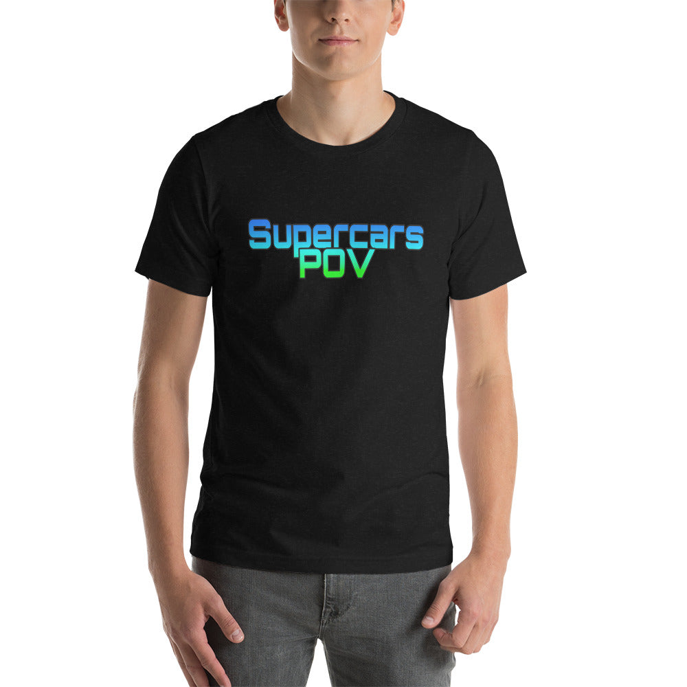 SUPERCARSPOV TEE - BLACK- LIGHT BLUE - NAVY - WHITE