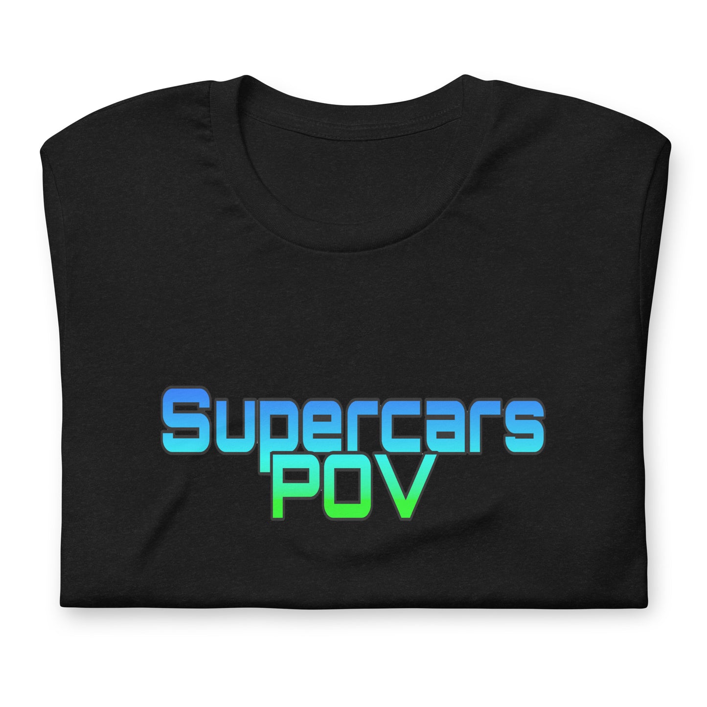 SUPERCARSPOV TEE - BLACK- LIGHT BLUE - NAVY - WHITE