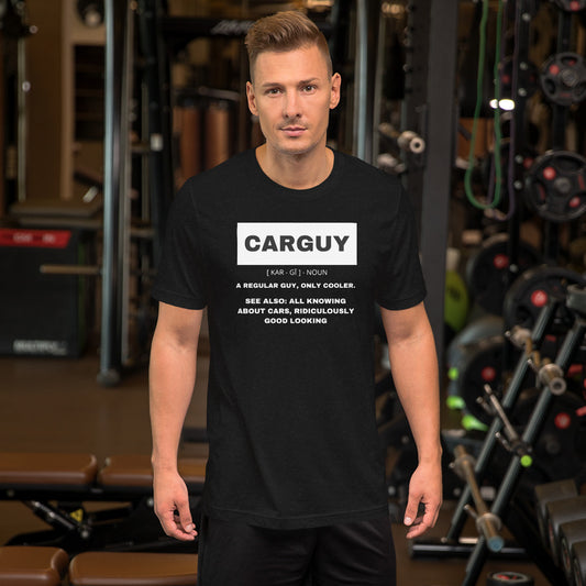 DEFINITION OF A CARGUY TEE - BLACK
