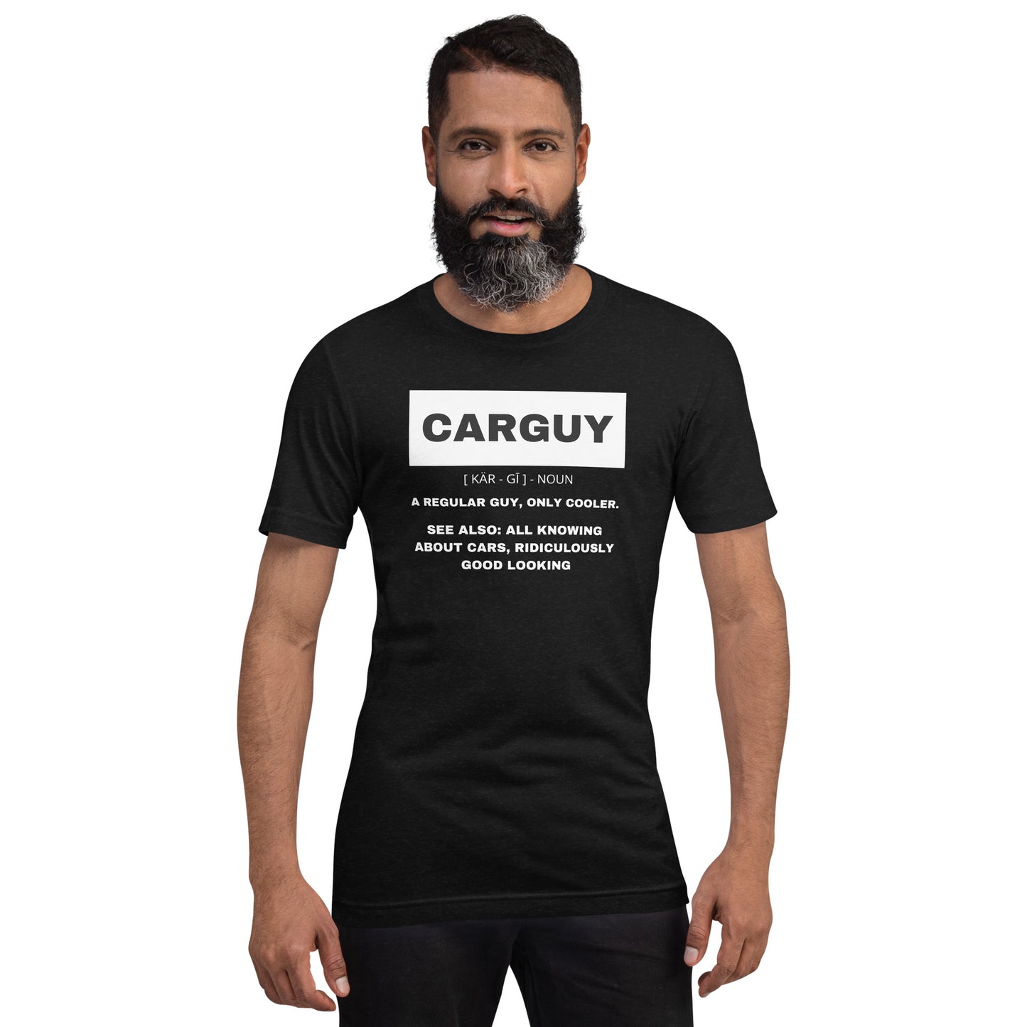 DEFINITION OF A CARGUY TEE - BLACK