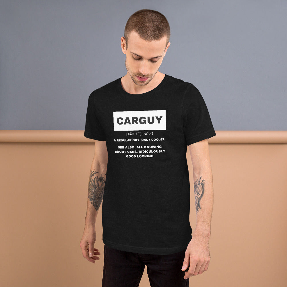 DEFINITION OF A CARGUY TEE - BLACK