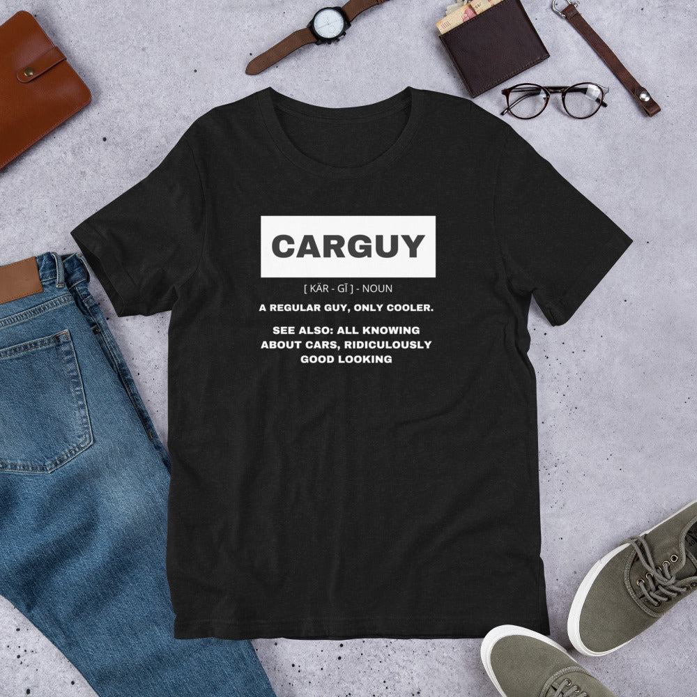 DEFINITION OF A CARGUY TEE - BLACK